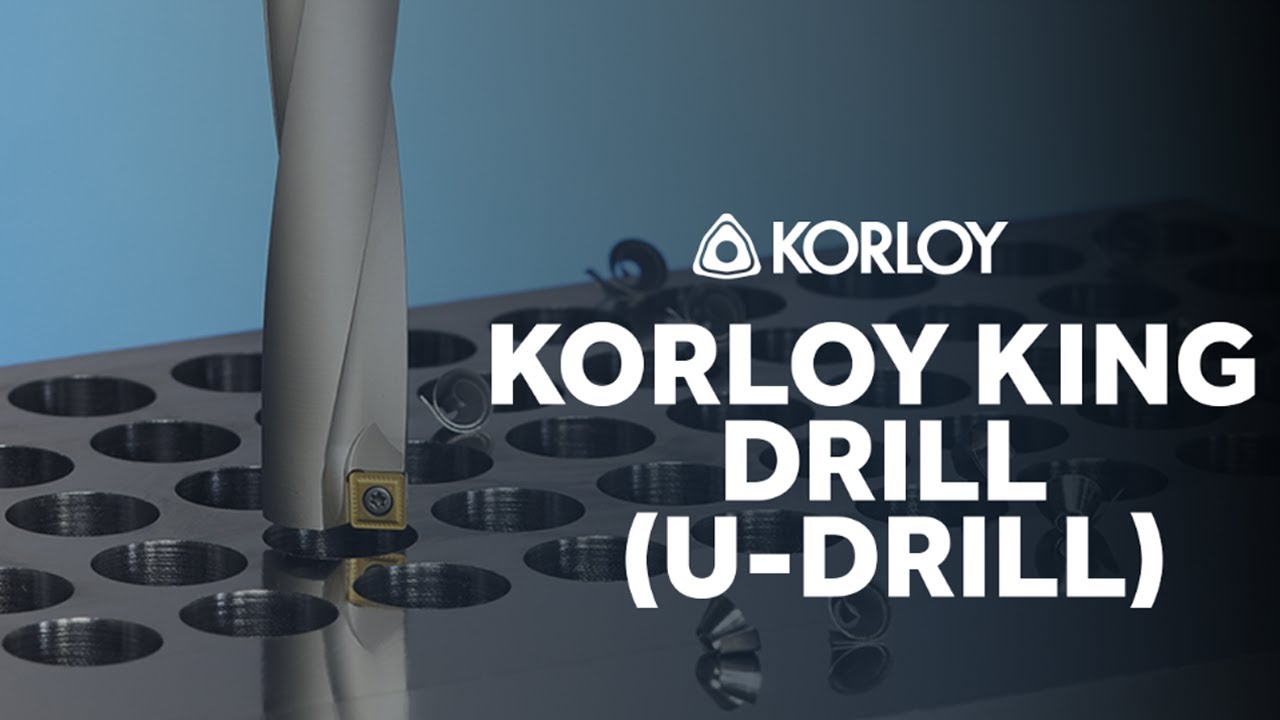 Korloy King Drill (U-Drill) - Cutwel TV