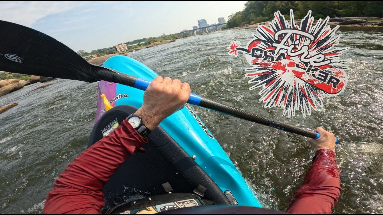 9-6-2025 Lower James Whitewater | Pyranha Firecracker 252