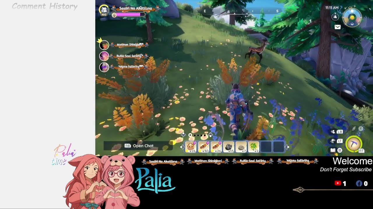 [Palia] パリア さんぽしますしあわせお
