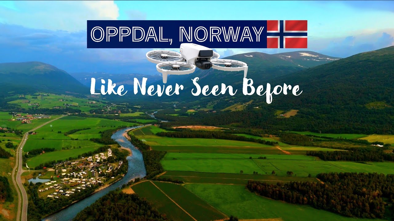Oppdal, Norway | Cinematic Aerial Tour in 4K |