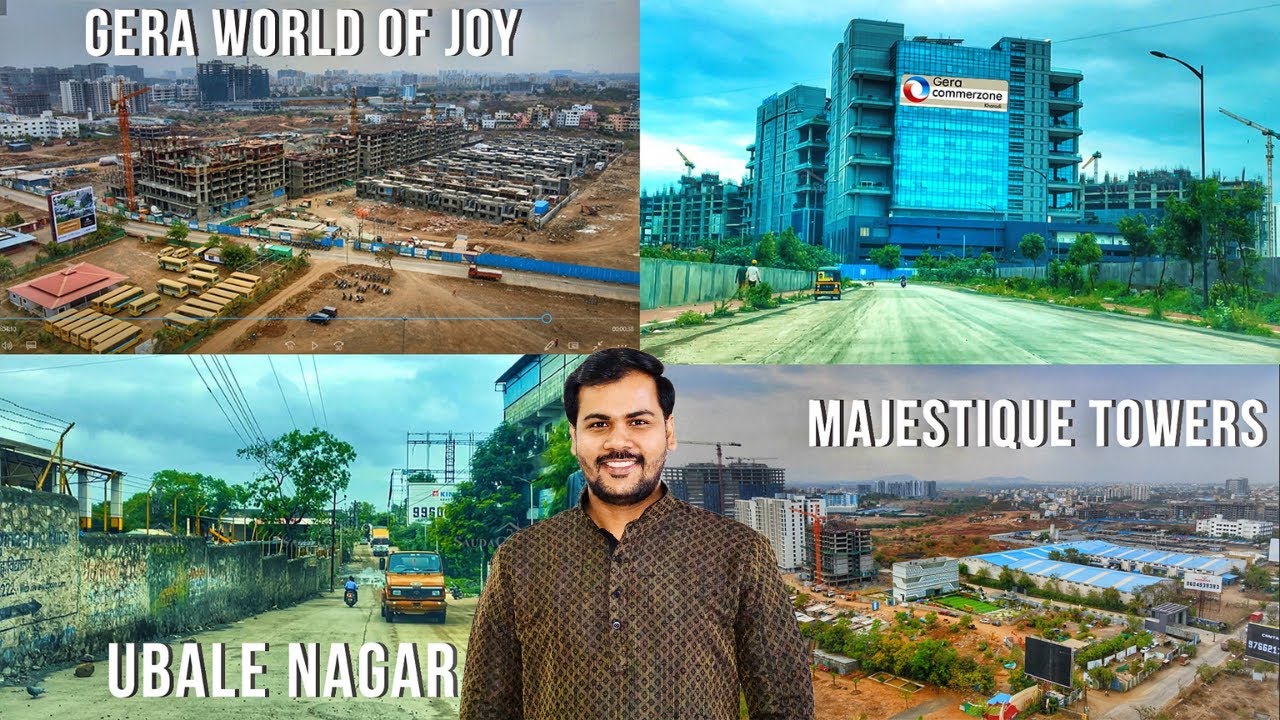 New IT Park near Kharadi Pune 2021 | Ubale Nagar Road Update | Gera World of Joy | Majestique Towers