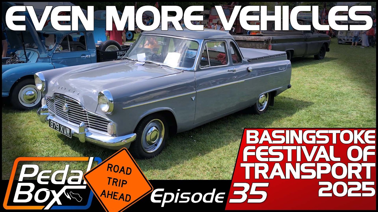 Festival of Transport 2025 Part 2 | PedalBox RoadTrip Episode 36