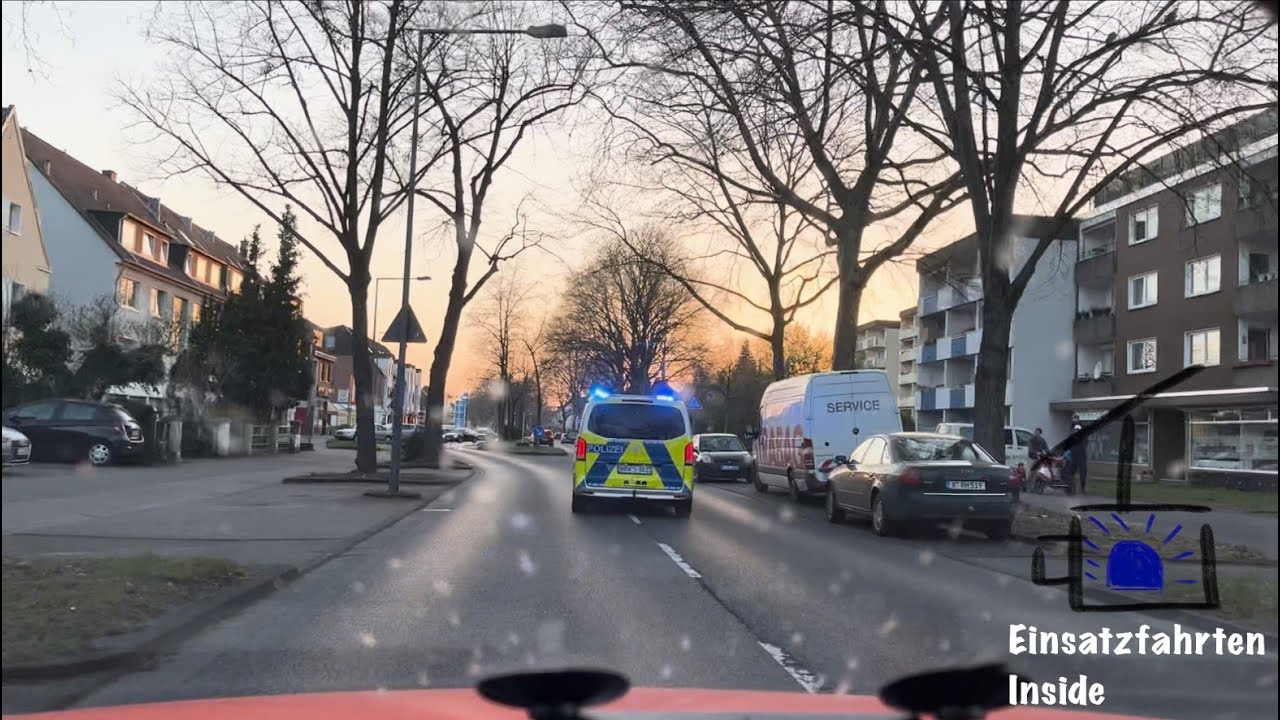 [🚔Polizei Eskortiert Organtransport!🚨] Außergewöhnliche Einsatzfahrt mit Polizei Köln!🚨Teil 1