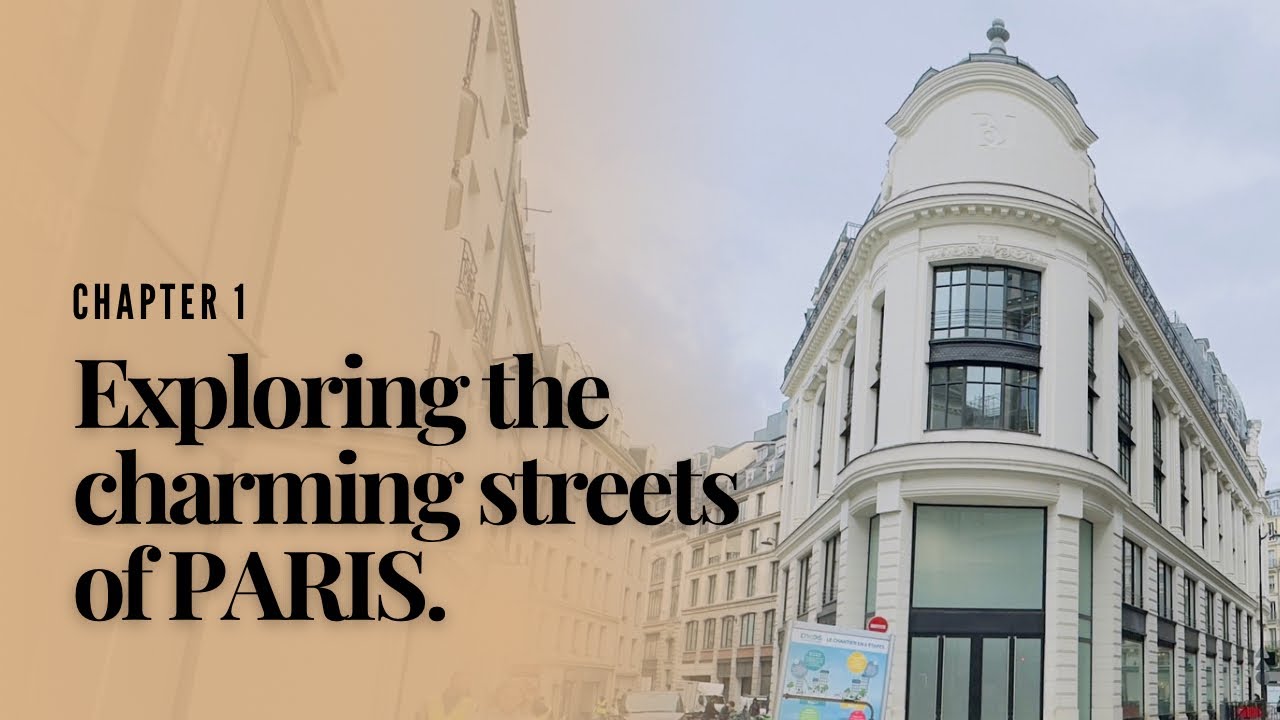 Exploring the Charming Streets of Paris | Paris Travel Vlog & Walking Tour