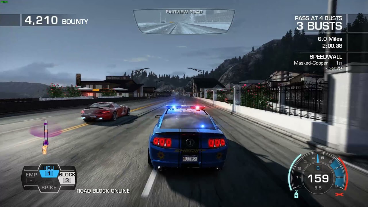 Need for Speed Hot Pursuit 2010 with Most Wanted 2005 Police Radio 3
