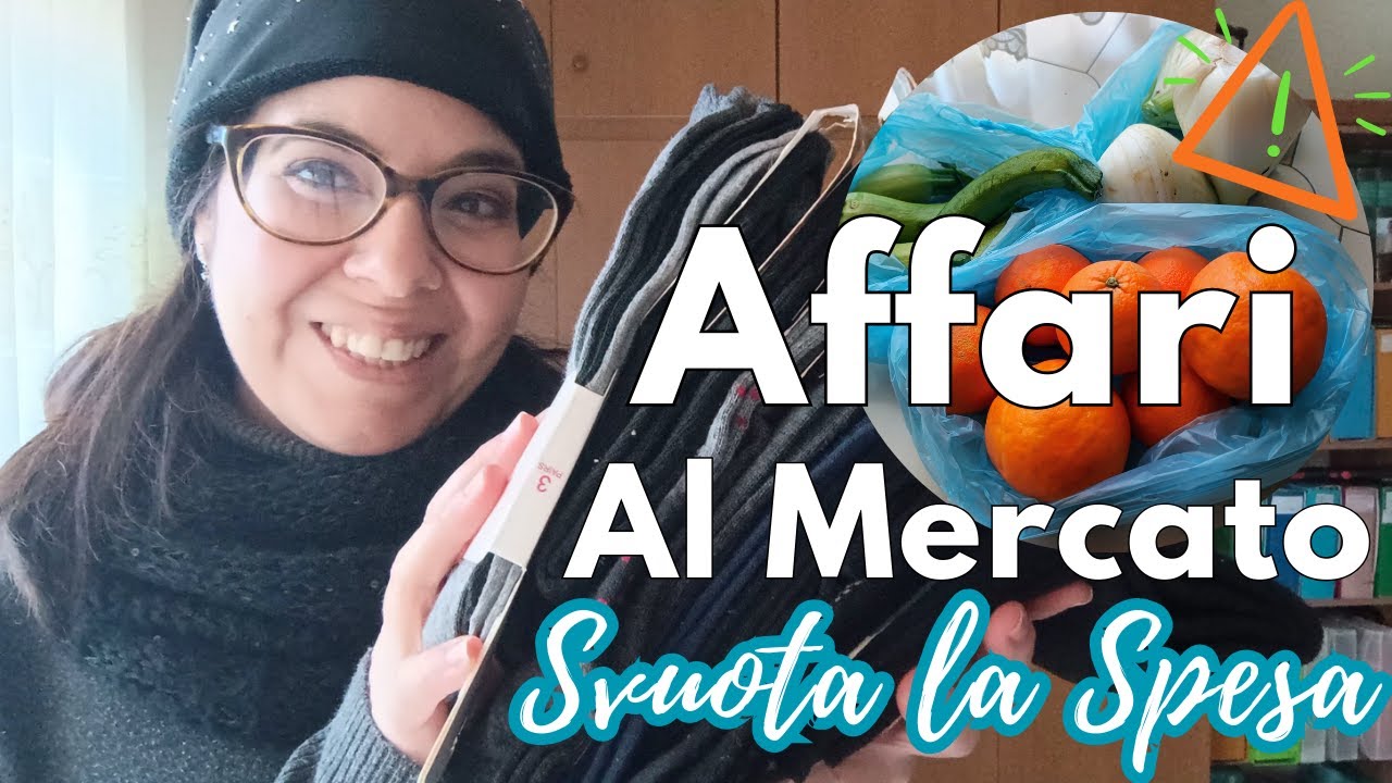 SVUOTA LA SPESA DEL MERCATO 🛒🍊🥒😉OTTIMI AFFARI 🛍️💵🫰🏻VIDEO HAUL UNBOXING 🛍️ VLOG A CASA DEI MIEI🏠💕