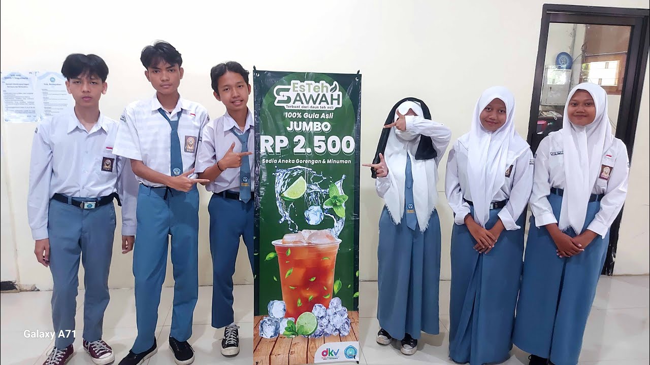 REBRANDING UMKM ES TEH SAWAH | DKV SMK N 7 Yogyakarta