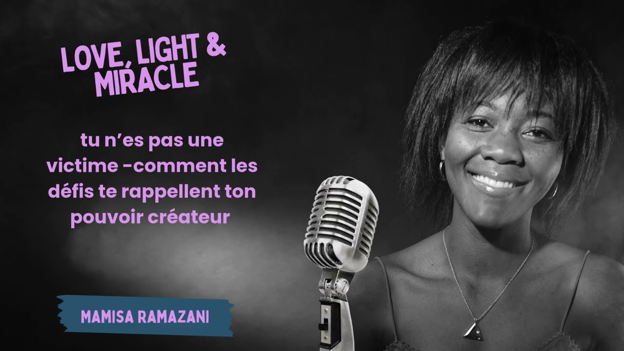 Tu n'es pas une victime - tu es créateur/trice.