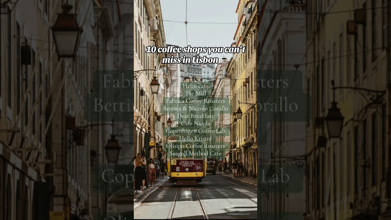Don&rsquo;t miss these coffee shops in Lisbon! #lisbon #portugal #coffee