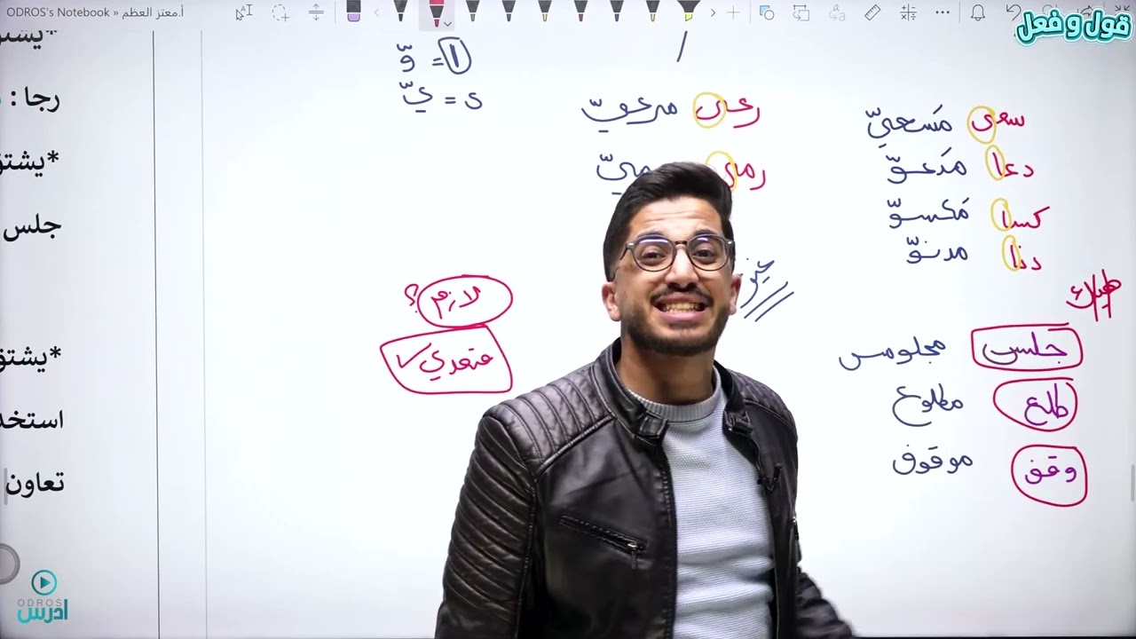 اسم المفعول جيل 2008 _ الأستاذ معتز العظم ❤️💪