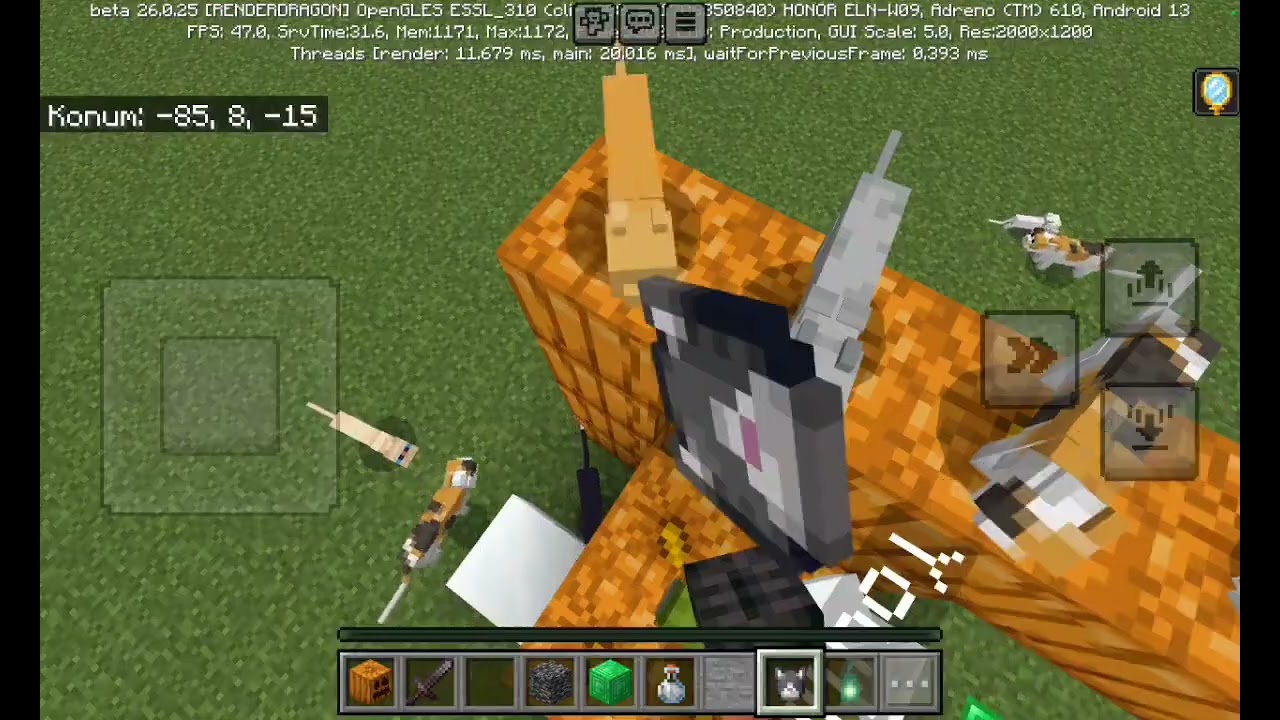 Minecraftda babamı trolluyorum