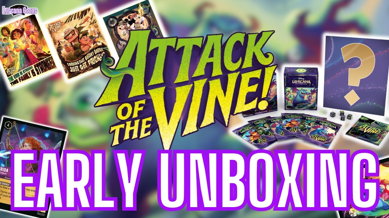 Ранний доступ к Attack Of The Vine? Открытие Trove! #disneylorcana #attackofthevine #ravensburger