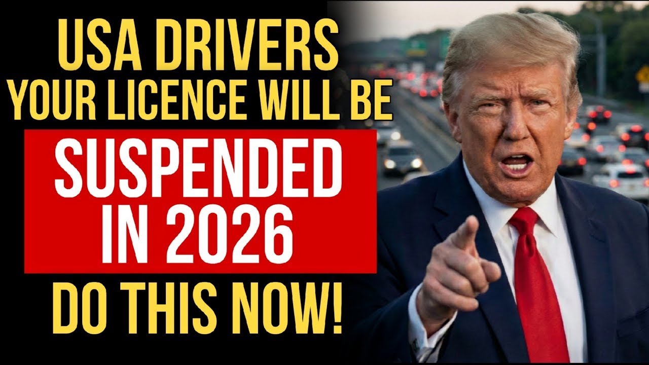 OFFICIAL  Your License Will Be Suspended in 2026 If You Don’t Do This!