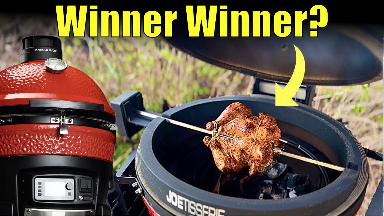 ОБЗОР Kamado Joe JoeTisserie на Konnected Joe