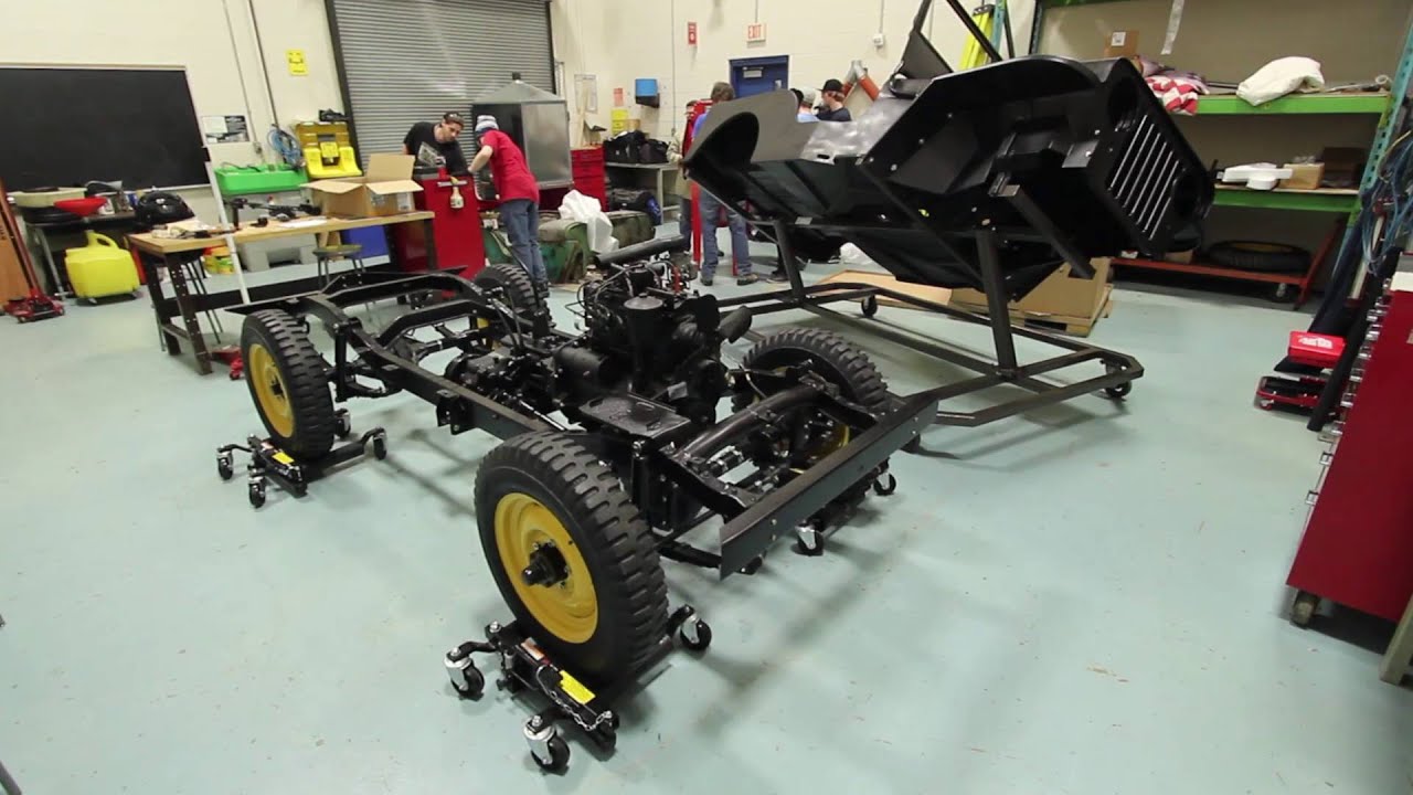 Motive Power Technician – Service and Management program: 1946 Jeep Willy project - Durham College