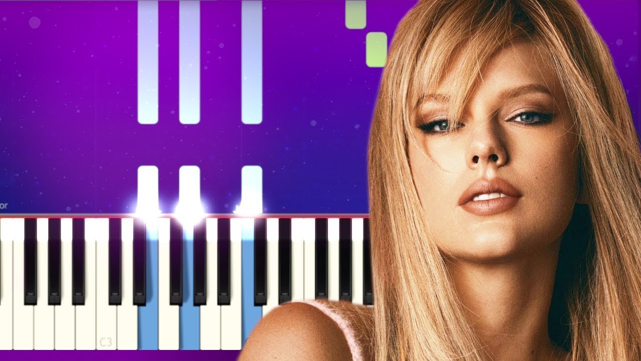 Taylor Swift - The Man (Piano Tutorial)