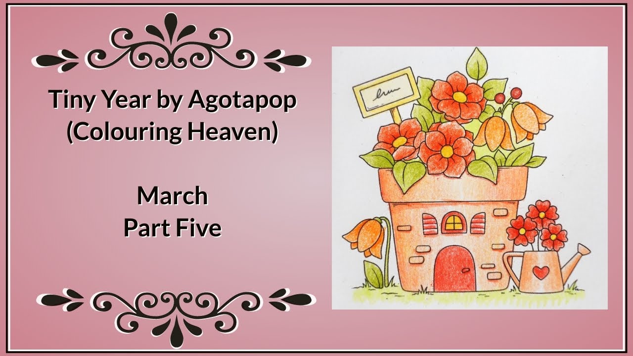 Tiny Year by Agotapop (Colouring Heaven Magazine) March (Part 4)