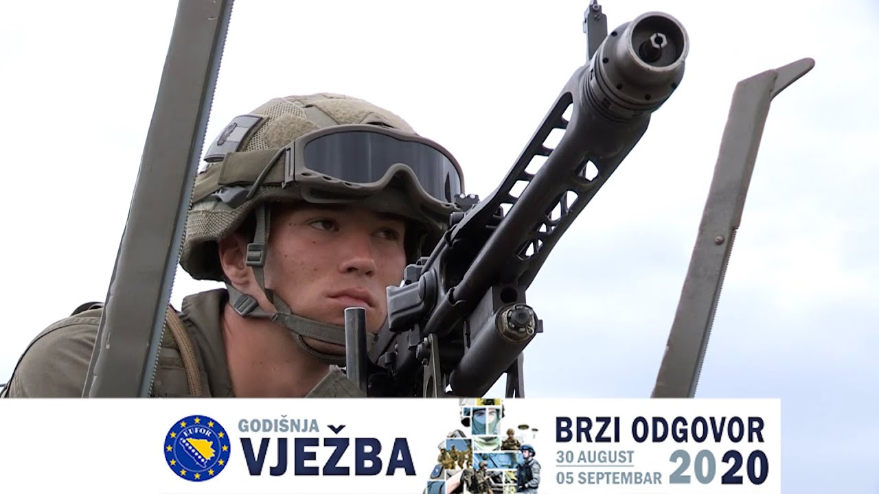 Pregled vježbe EUFOR-a Brzi odgovor 2020