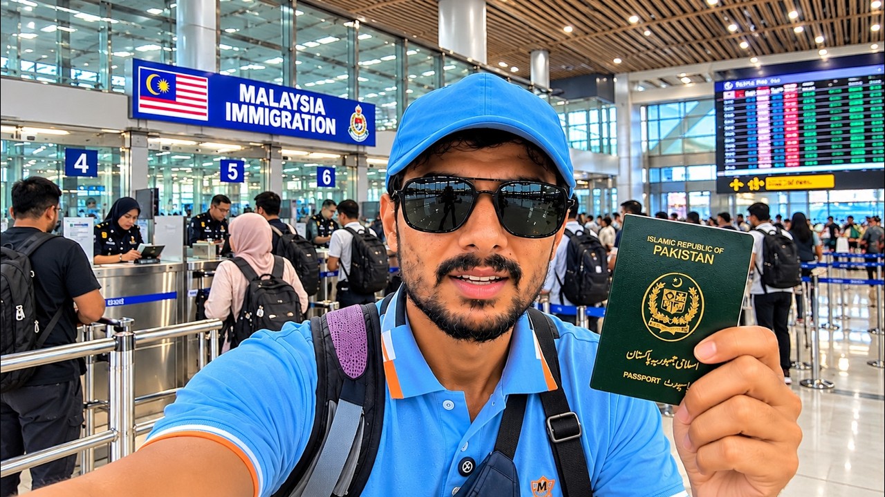 Иммиграционный контроль в Малайзии 🇲🇾 | Какие вопросы мне задавали с пакистанским паспортом