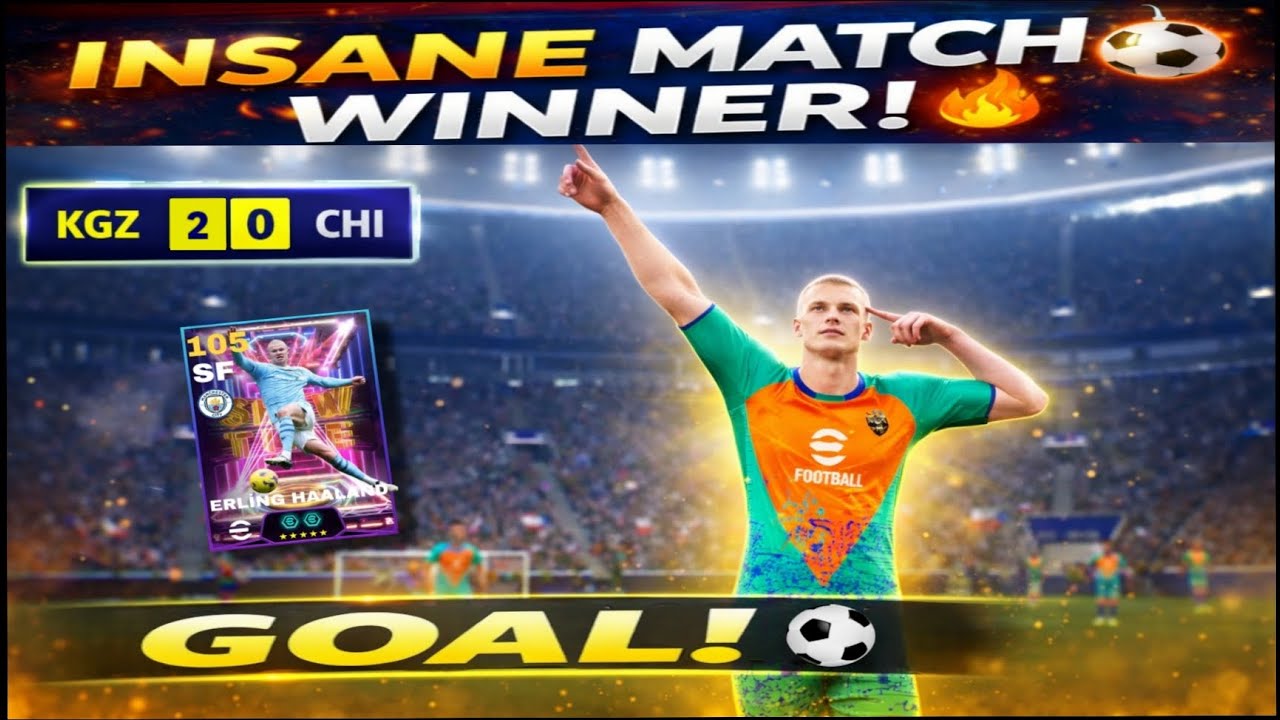 INSANE MATCH WINNER! 🔥 #efootball #pekforse 