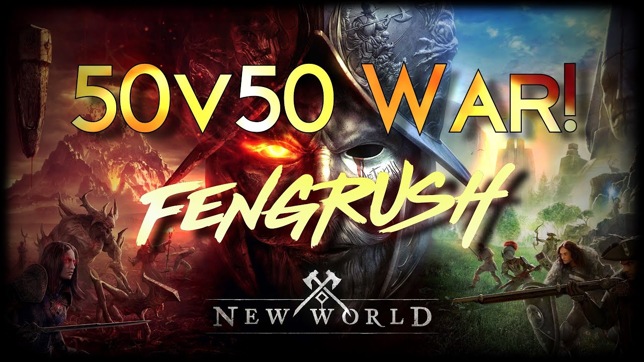 New World 50v50 War!
