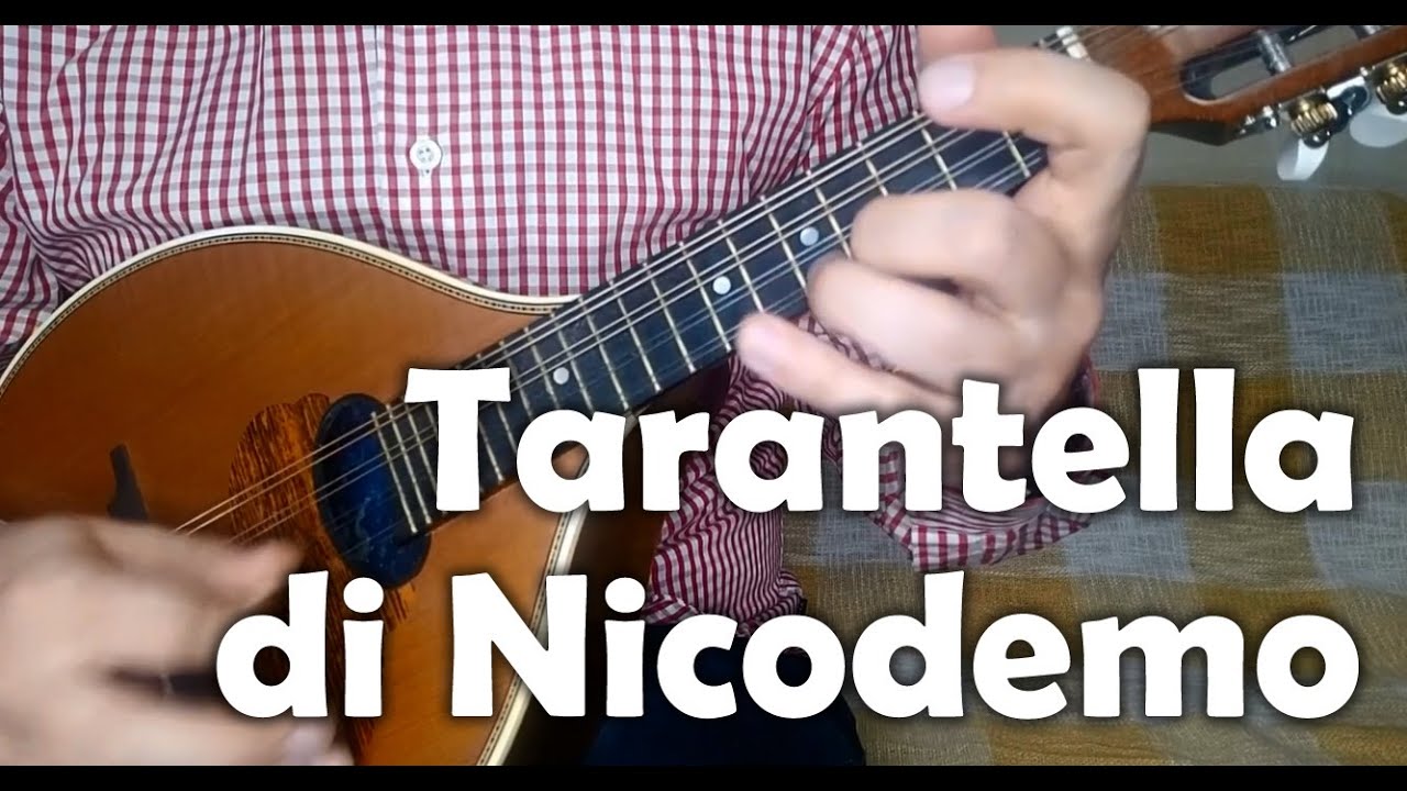 Tarantella di Nicodemo mandolin & guitar Score / Tab