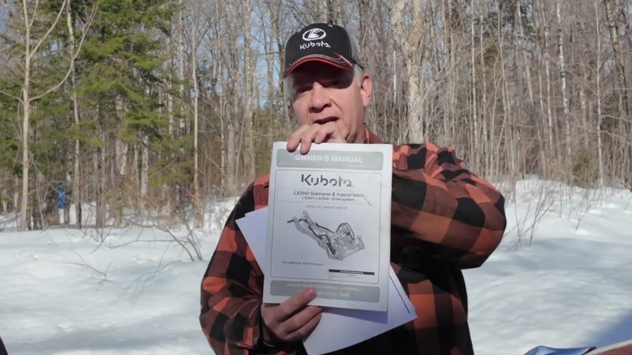 802 Avoid An Accident. Have You Checked THIS on Your Kubota Snowblower?   4K
