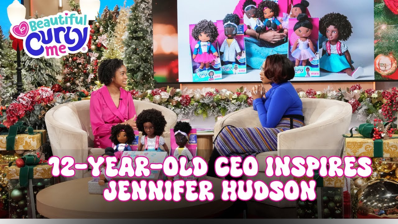 12 Year Old CEO Zoe Oli Inspires Jennifer Hudson with Her Mission