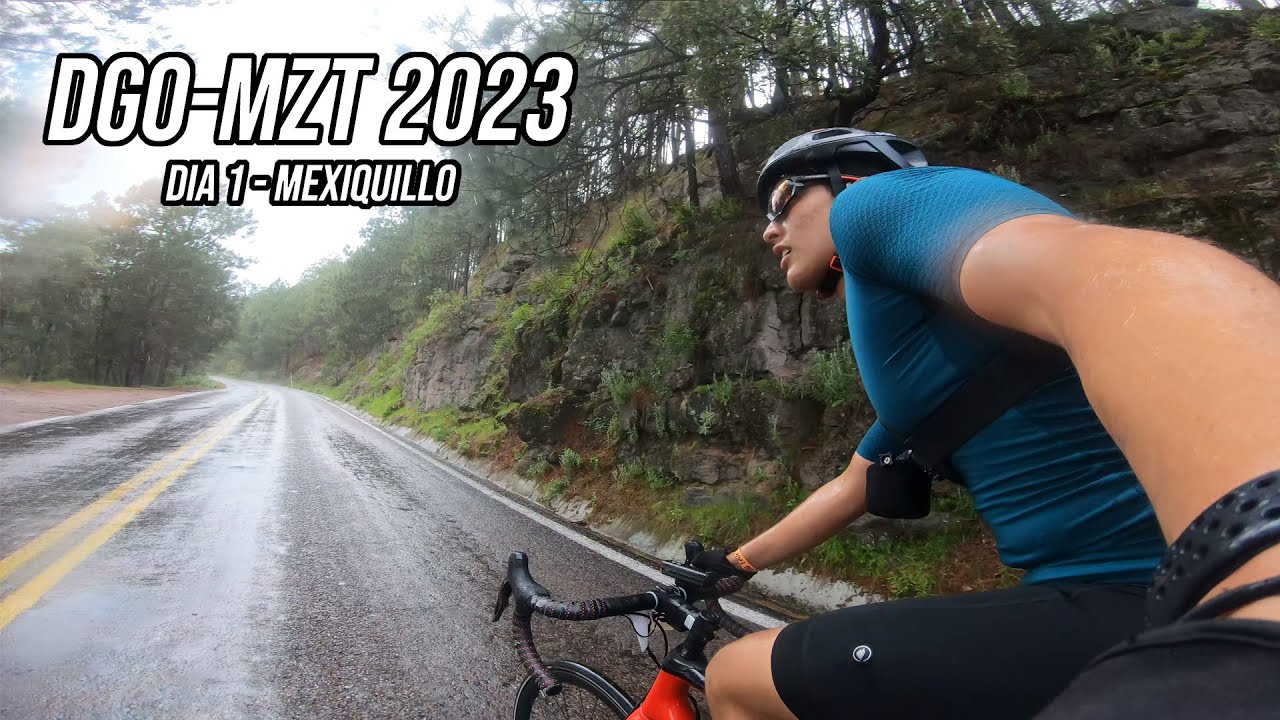 Ruta DURANGO - MAZATLÁN 2023 en Bicicleta - Día 1 a Mexiquillo