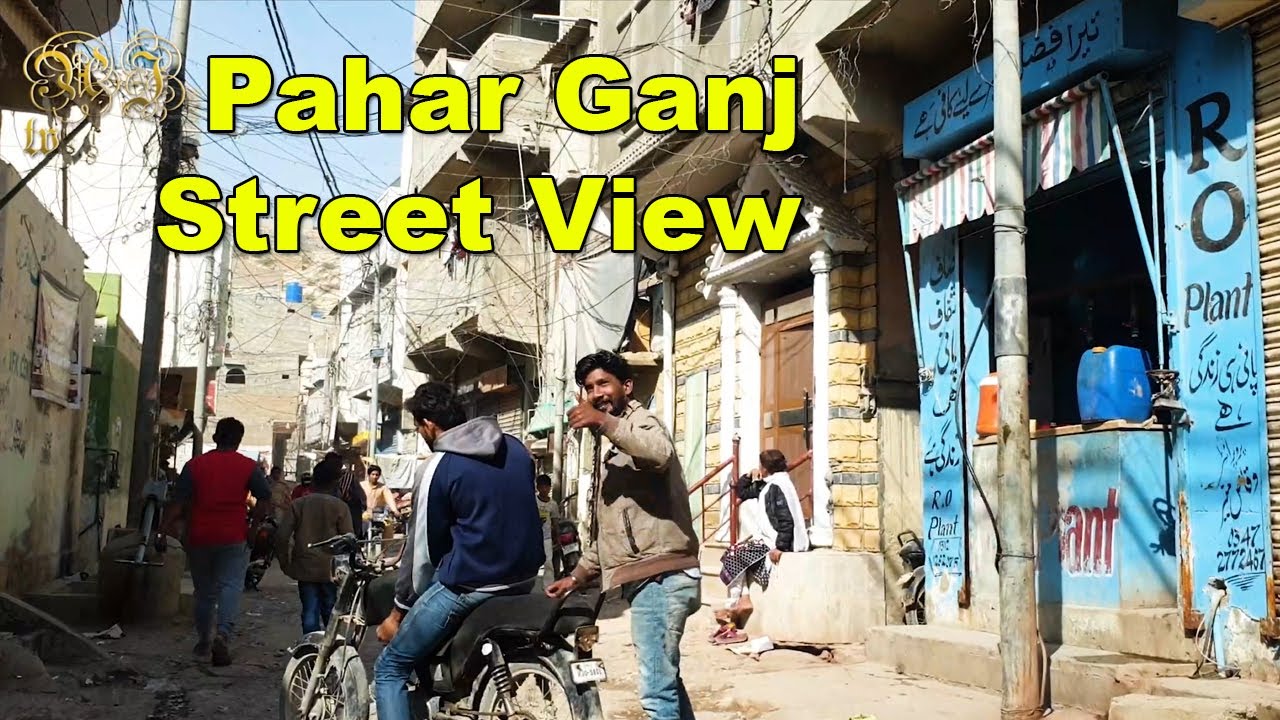 Pahar Ganj پہاڑ گنج North Nazimabad Kati Pahari Qasba | Street View Culture Karachi | Adeel Jamil