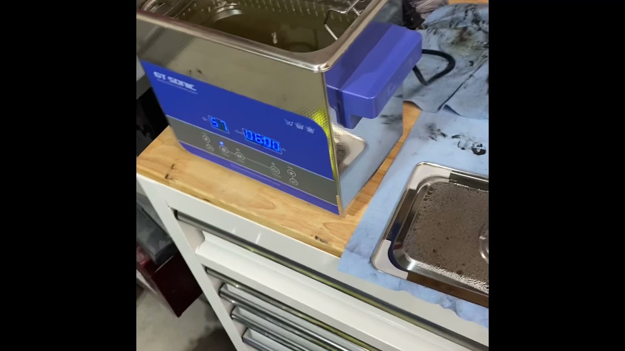 Ultrasonic Cleaner with Evaporust - Yes, you need one!