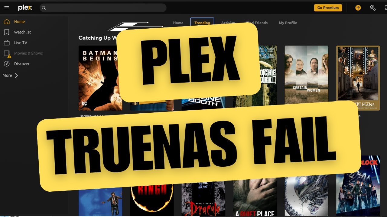 Plex на Truenas