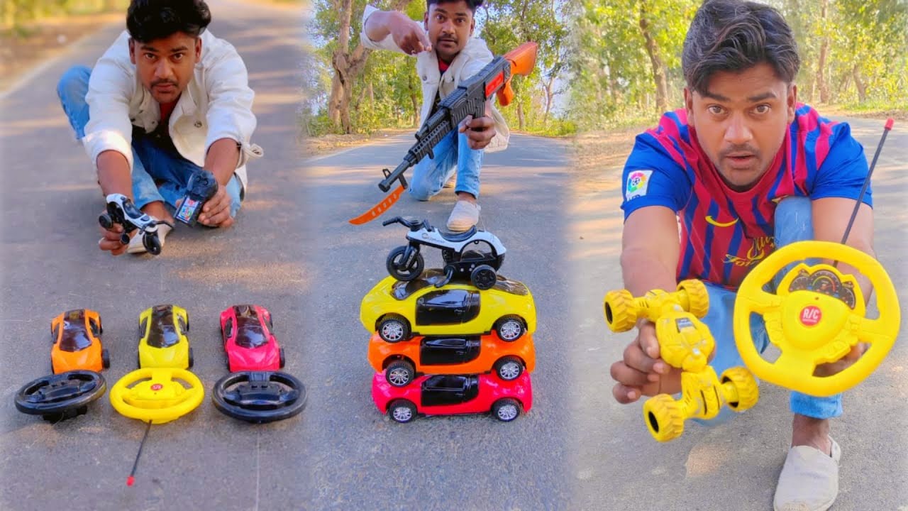 RC remote control robot & Big Car unboxing #shorts