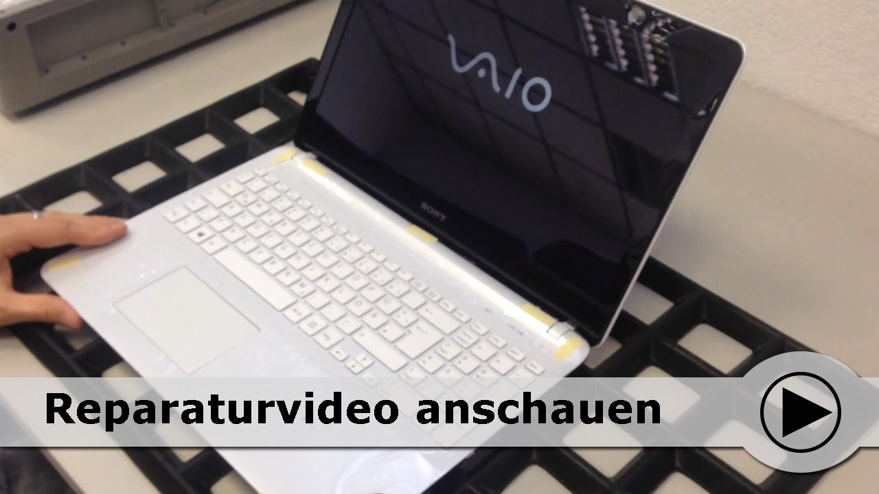 Tastatur und Topcover Tausch an der Sony VAIO SVF-15 Serie