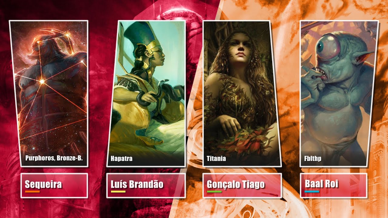 Purphoros, Bronze-Blooded, Hapatra, Titania, Fblthp - #EDH Gameplay Ep 07