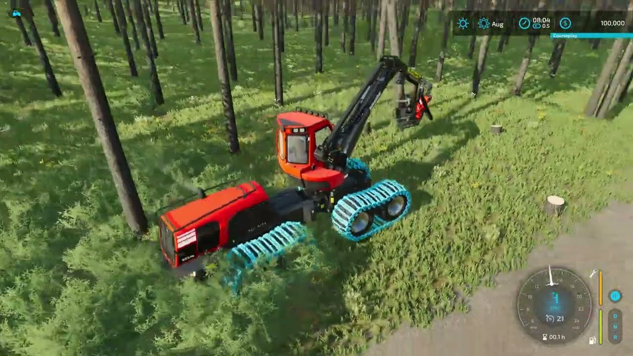 Farming in a Forest on Piney Acres EP#1 | Farming Simulator 22 | FS22|