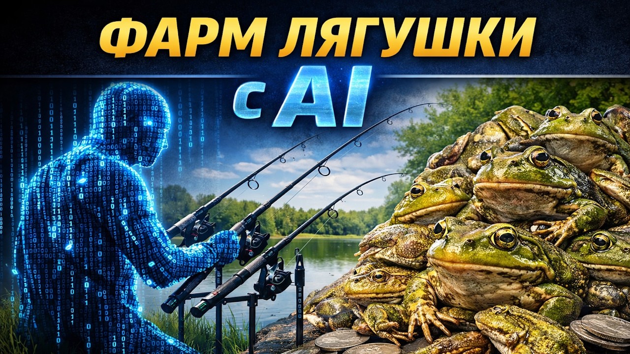 ФАРМ ЛЯГУШКИ с AI в Русская Рыбалка 4 - РР4