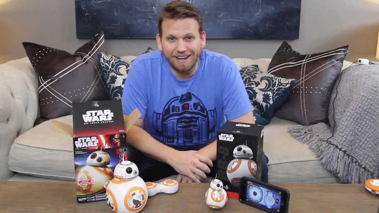 COMPARISON REVIEW FOR STAR WARS BB8 DROIDS (BB-8, BB 8) SPHERO VS HASBRO TARGET