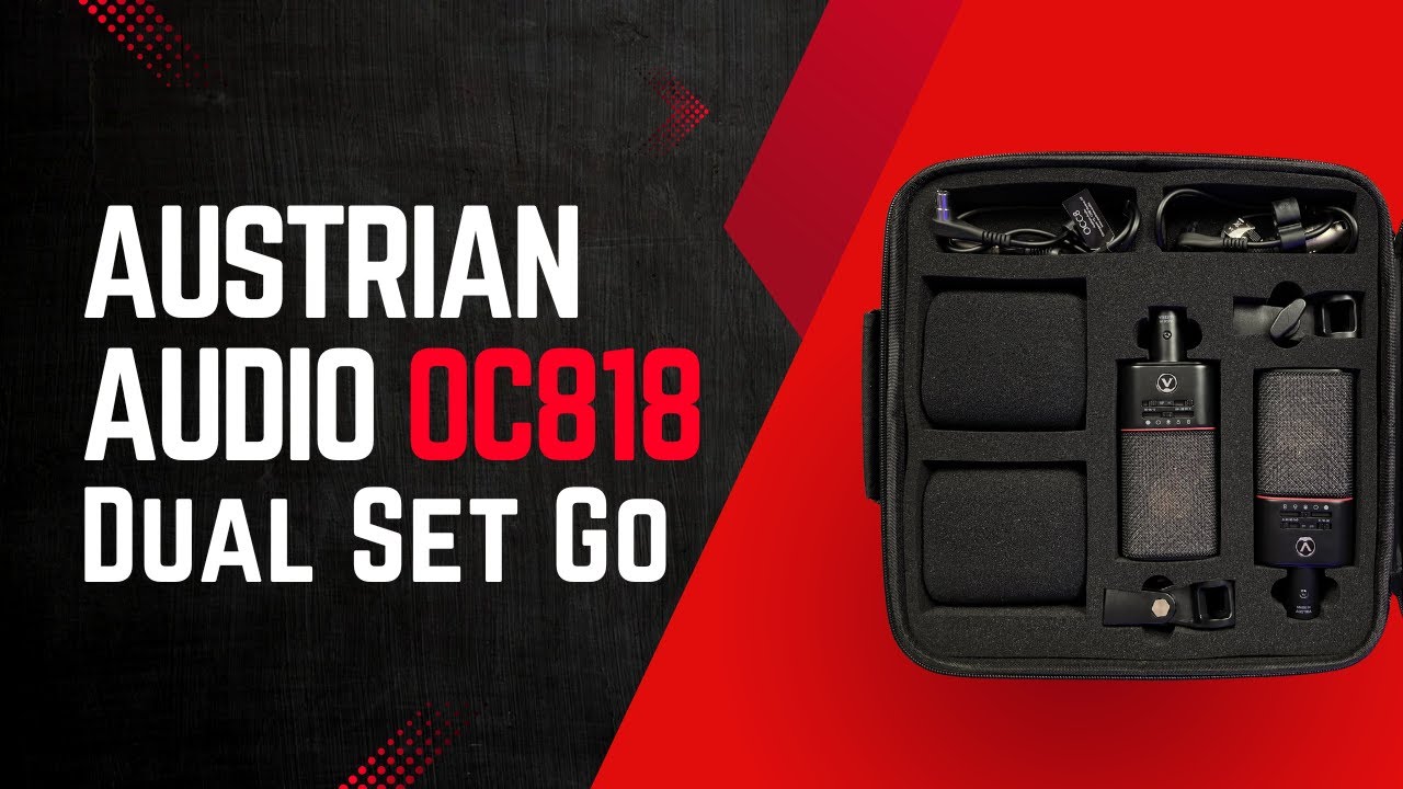 Unboxing the Austrian Audio OC818 Dual Set Go