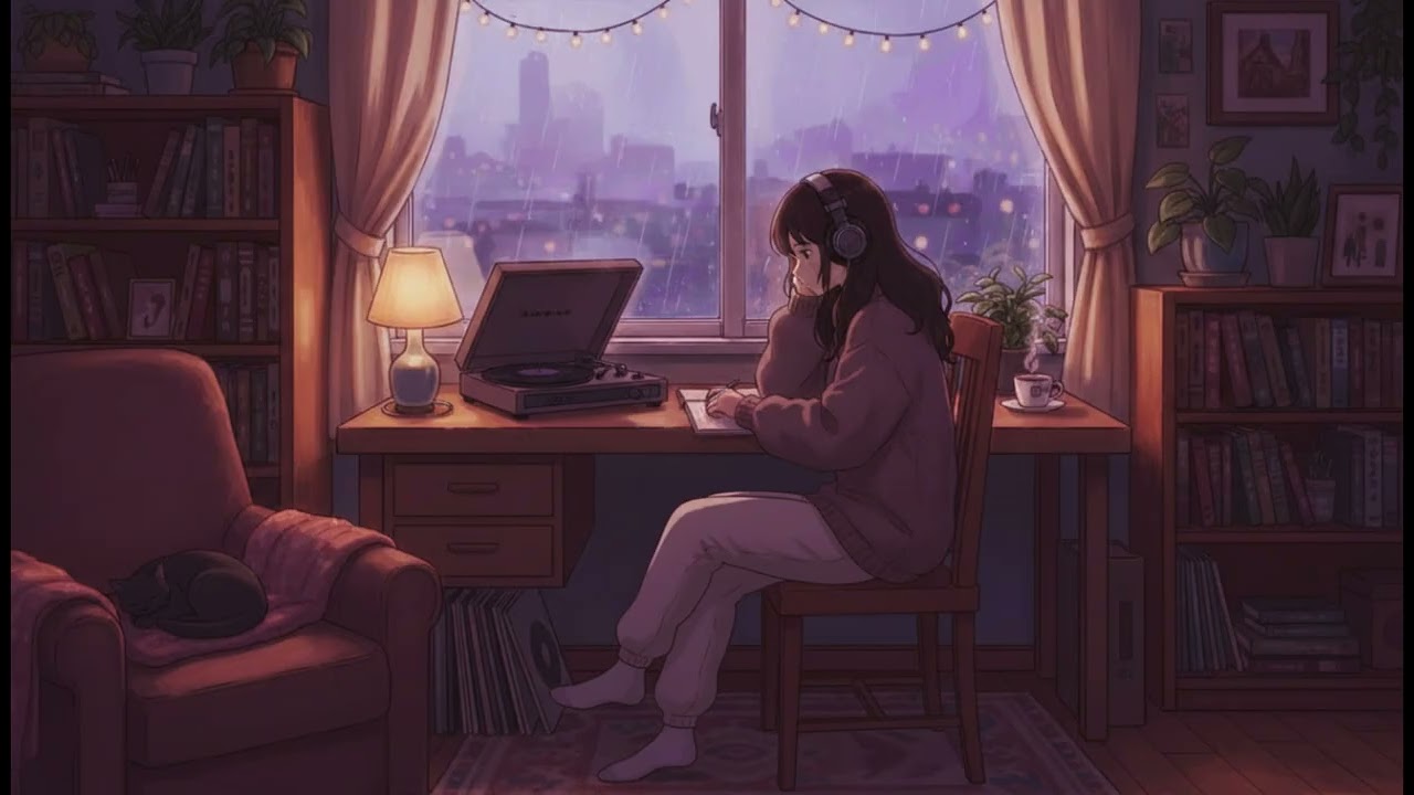 Chilling Sunset Study Session