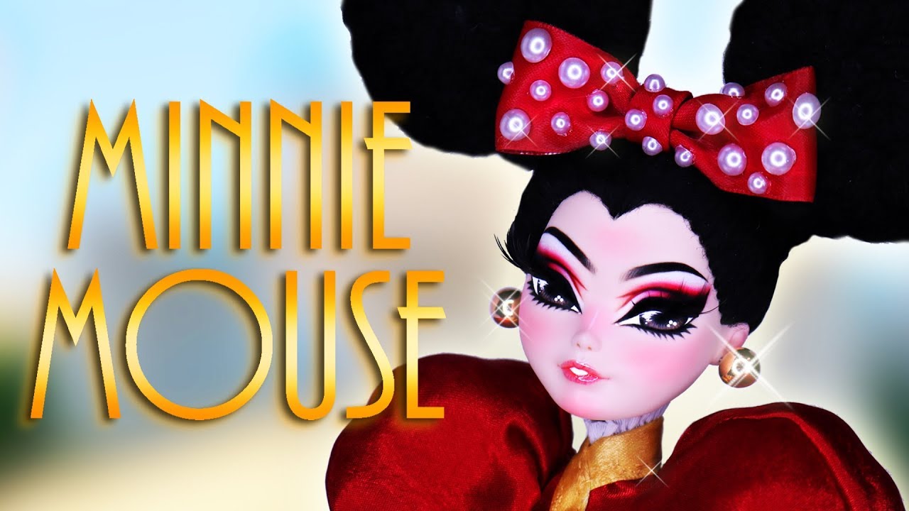 Minnie Mouse Art Figure 🎀[ DISNEY OOAK ]