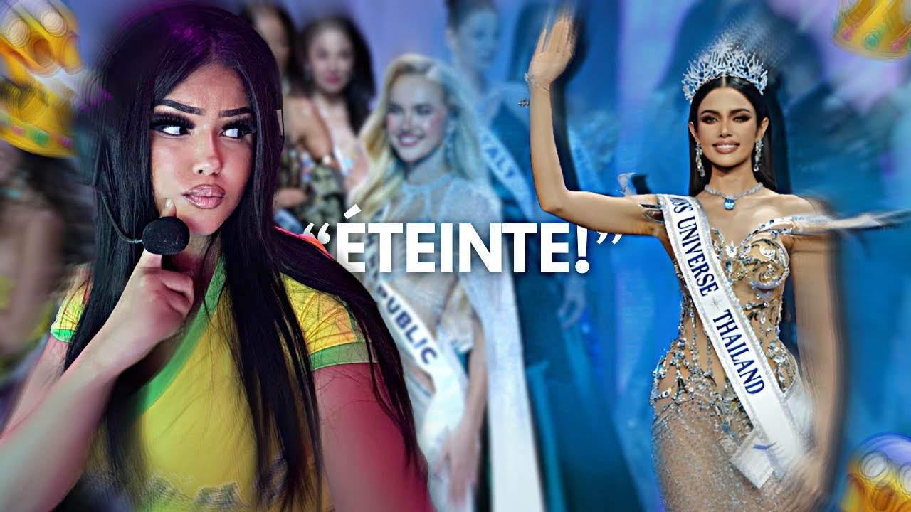 JE REACT &Agrave; MISS UNIVERS 👑