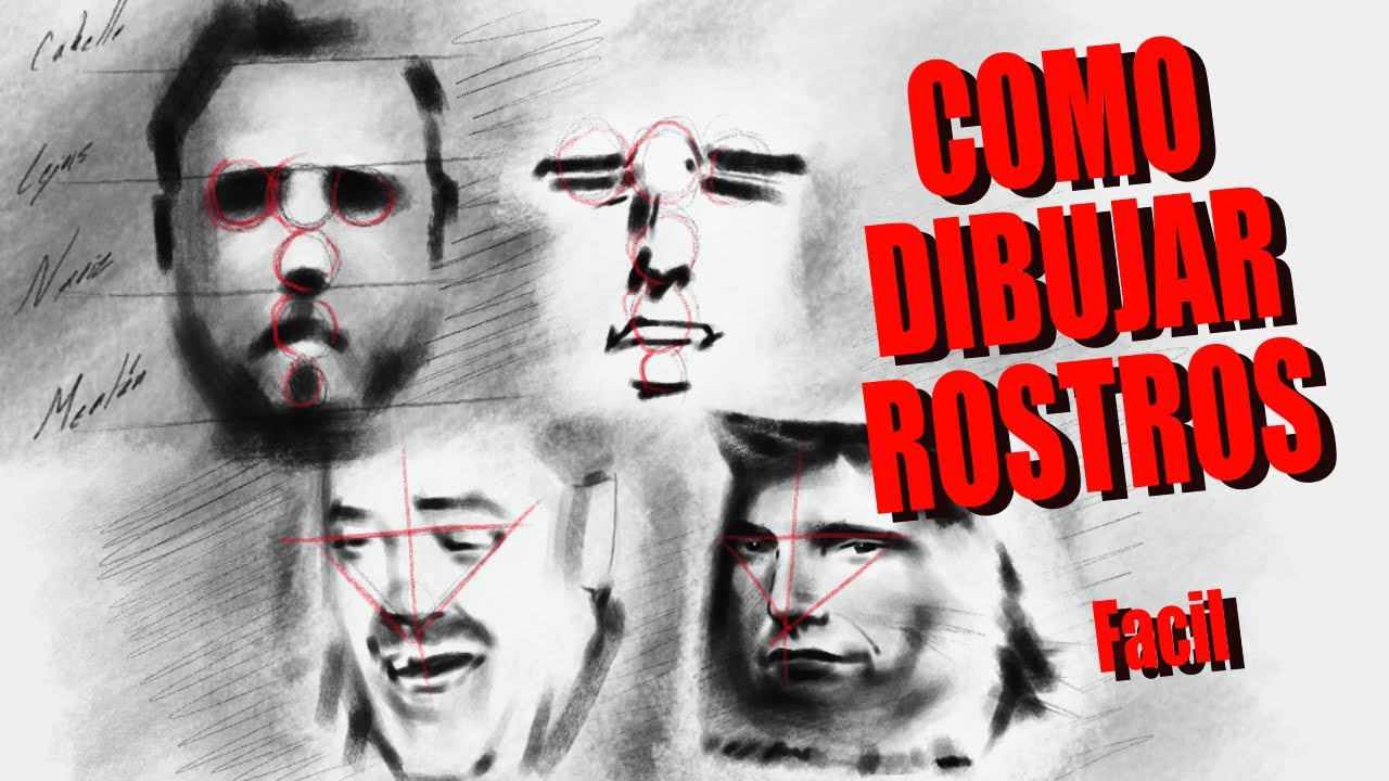 Como dibujar Rostros (sin usar Loomis)