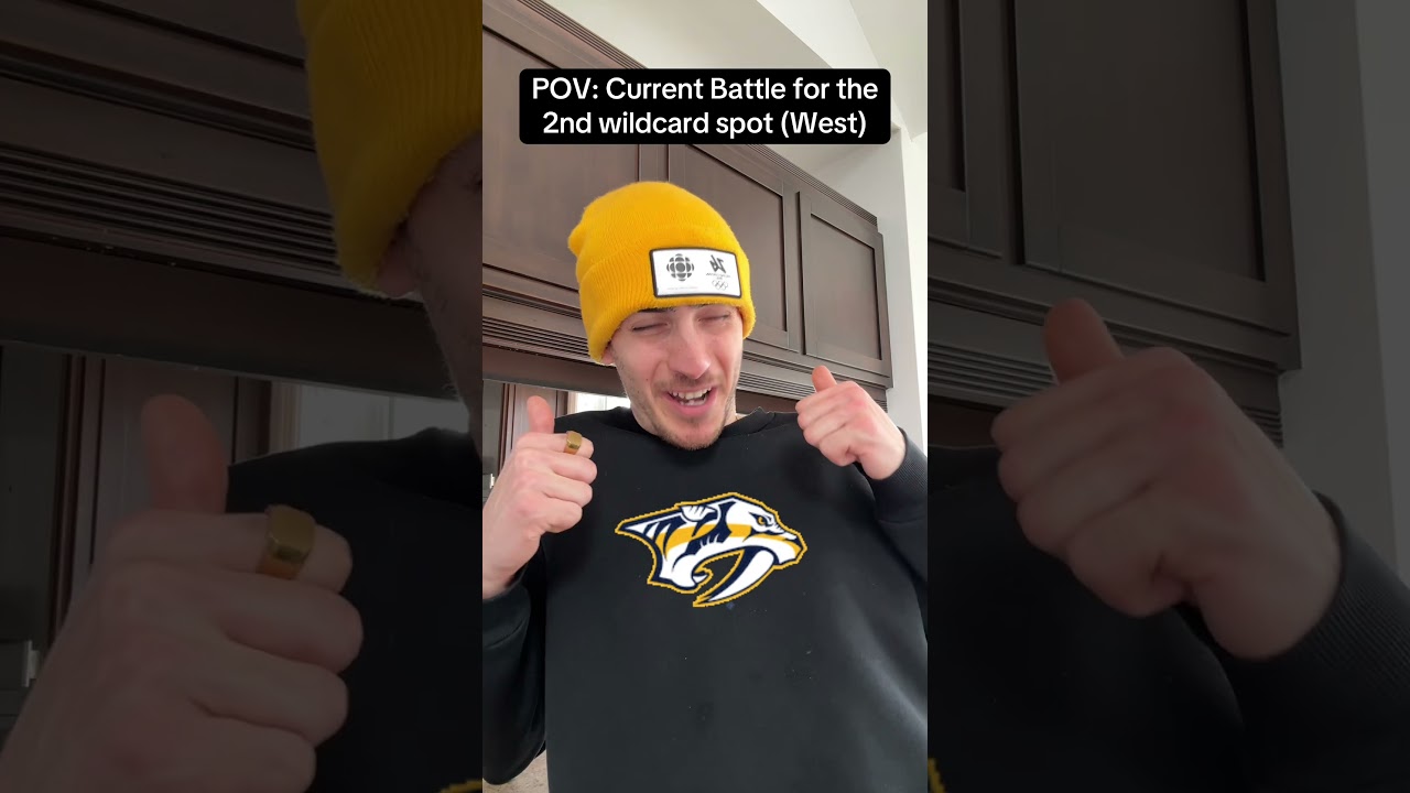All this just to play the Avs in the 1st round😭 Who takes it? #hockey #NHL #nhlplayoffs #pov
