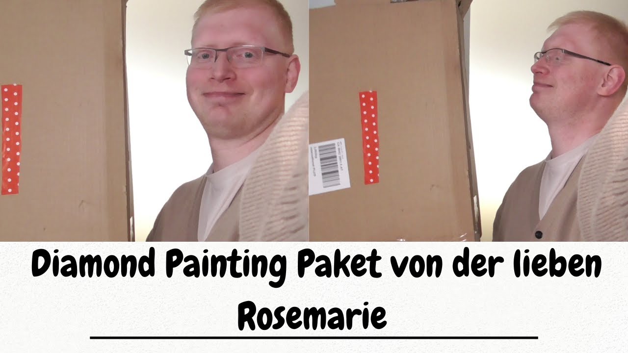 Diamond Painting Paket von der lieben Rosemarie + neuer E-Painter