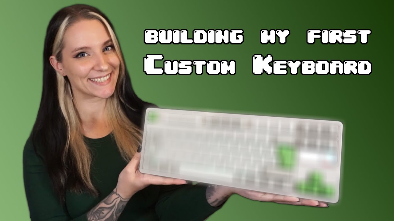 this was EASY! - the qk80 mk2 is such a pretty custom keyboard