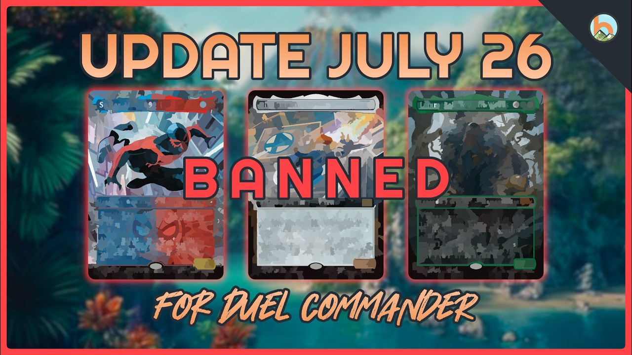 ОБНОВЛЕНИЕ БАН-ЛИСТА DUEL COMMANDER &mdash; ИЮЛЬ 2026 │MTG│bitzelberg