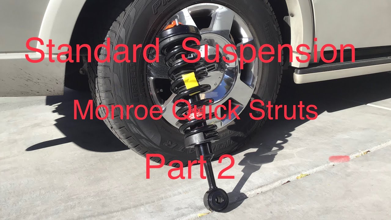 2006 Lincoln Navigator Front  Air Suspension Swap to Standard Suspension  II
