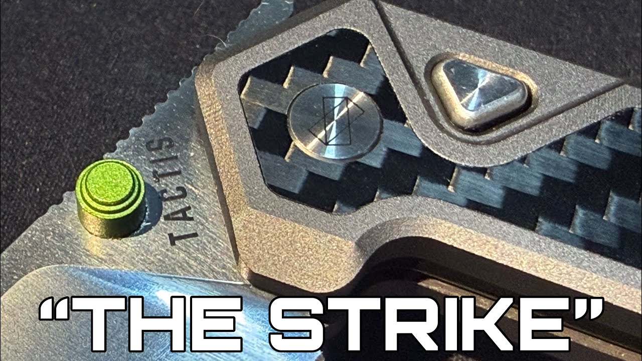 NEW from TACTIS “The Strike” -  $65 EDC Flipper with Style