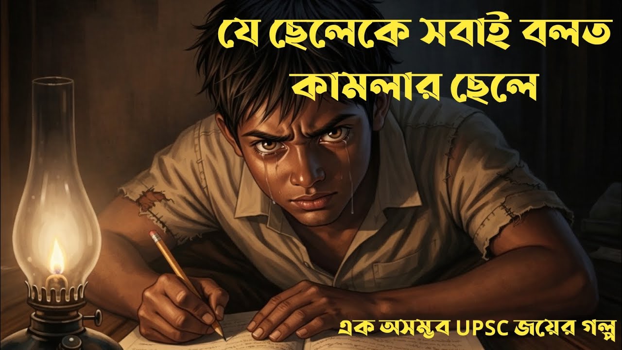 যে ছেলেকে সবাই বলত কামলার ছেলে—আজ সে দেশের শীর্ষ অফিসার | এক অসম্ভব UPSC জয়ের গল্প | শিক্ষনীয় গল্প 